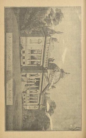 Ausstellungs-Pavillon des Berliner Lokal-Anzeiger