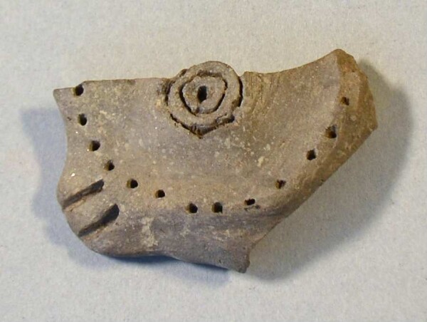 Fragment of a clay head