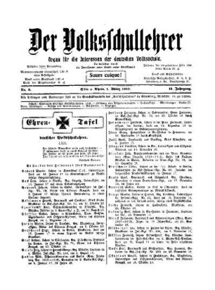 Ehren-Tafel deutscher Volksschullehrer : LXIX.