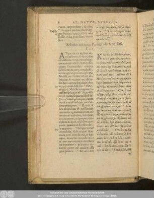 Solutio rationum Parmenidis & Melissi. Cap. IV.