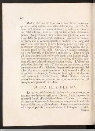 Scena IX. E Ultima. / Scene IX. Et Derniere.
