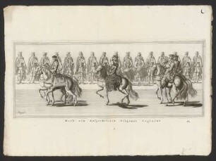 Noch vom Anspachischen Dragoner Regiment.