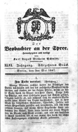 18. Stueck, 3. Mai 1847