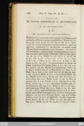 Caput II. De Divina Scripturae S. Auctoritate.