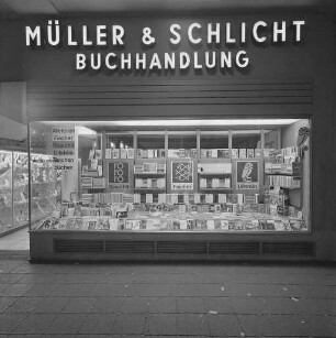 Buchhandlung Müller & Schlicht.