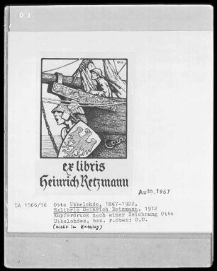 Exlibris Heinrich Retzmann