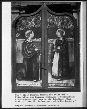 Flügelaltar aus Hagenau (Bodensee)