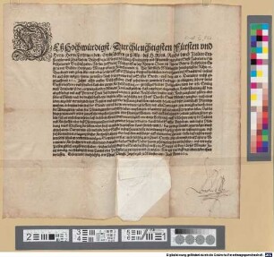 Deß Hochwürdigst, Durchleuchtigsten Fürsten vnd Herrn, Herrn Ferdinanden, Ertzbischoffen zu Cölln, ... auff dem 13. Decembris nechst abgelauffenen 1612. Jahrs allhie auffm Bischofflichen Hoff gehaltenem gemeinen Landtage, zu ablagung sicherer dieses Stiffts beschwer vnd schulden Last eine gantze Kerspelschatzung purè gewilliget, ... : Geben ... zu Münster am 1. Junij Anno 1613.