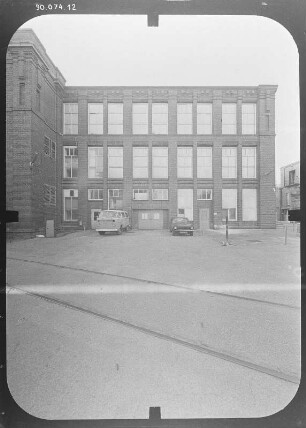 Rheine, Walshagenstraße 127/149. Ehem. Baumwoll-Spinnerei und Weberei Hermann Kümpers (1905-1907). Teilansicht