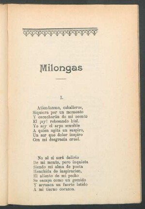 Milongas