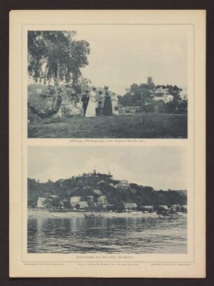 Süllberg (Blankenese) vom Bismarckstein aus