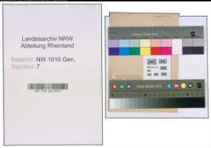 Schriftverkehr mit den Unterausschüssen, Bd. 1