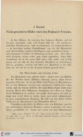 3. Kapitel: Nicht gesicherte Bilder nach den Paduaner Fresken