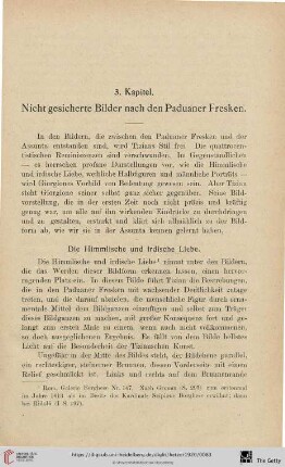 3. Kapitel: Nicht gesicherte Bilder nach den Paduaner Fresken