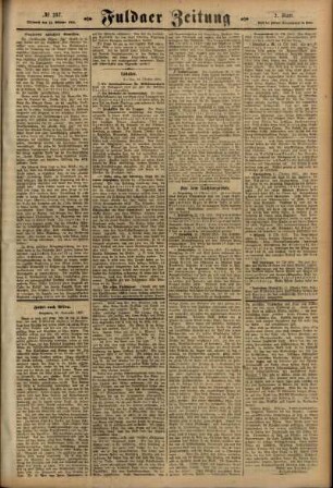 Zweite Ausgabe vom Mittwoch, den 13. Oktober 1915.