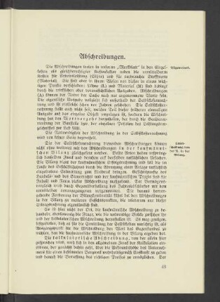 Abschreibungen.