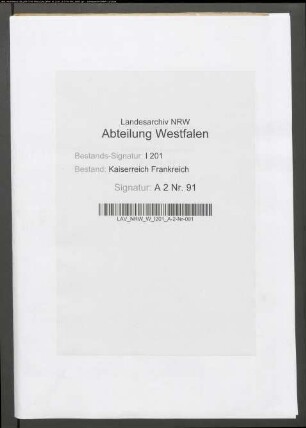 Etat der Gemeinde Schnathorst.