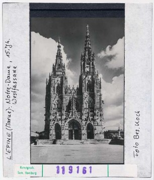 L'Epine: Notre-Dame, Westfassade
