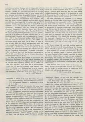 118-120 [Rezension] Wendland, Johannes, Die religiöse Entwicklung Schleiermachers