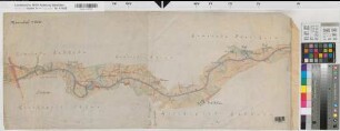 Lippe: Karte der Lippe von Haltern bis Datteln(Flusskilometer 49 bis 63)