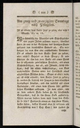 444-470, Am zwey und zwanzigsten [...], - Am vier und zwanzigsten [...].