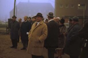 Stormarnhaus: Richtfest des Erweiterungsbaues: Kreistagsmitglieder