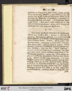 § IV. Vox […] Philologice & Critice illustratur, ejusquè variae significationes in medium proferuntur