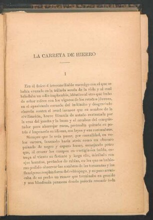 La carreta de hierro