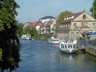Bamberg: Regnitz mit Uferbebauung