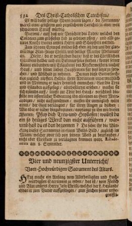 532-539, 94. Vom hochw. Sacrament des Altars