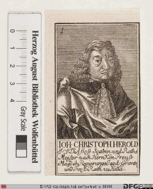 Bildnis Johann Christoph Herold