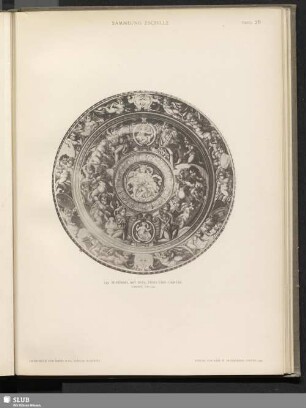 Schüssel mit Spes, Fides und Caritas