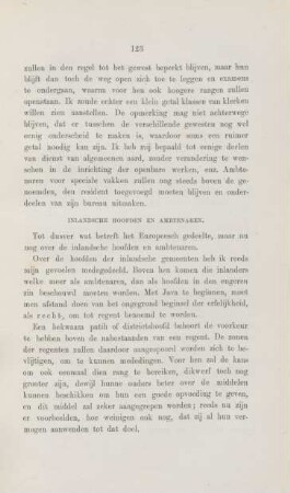 Inlandsche hoofden en ambtenaren