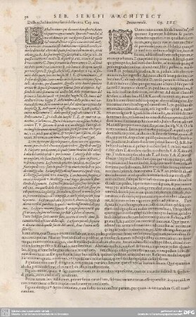 Della 21. habitatione fuori della citta. Cap. XXI.