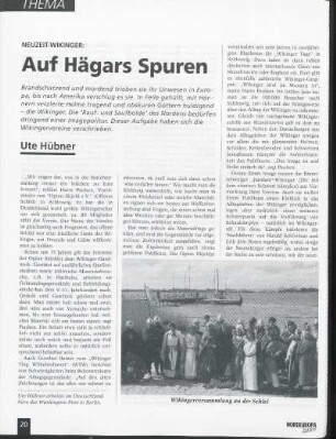 Neuzeit-Wikinger: Auf Hägars Spuren
