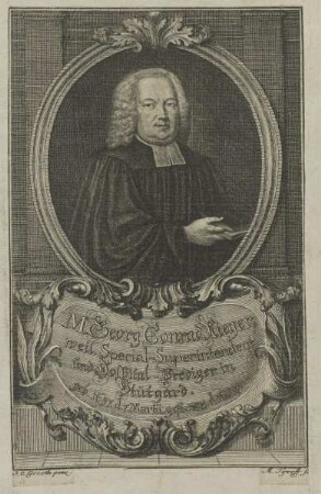 Bildnis des Georg Conrad Rieger