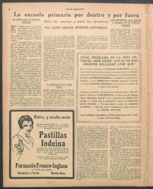 La escuela primaria por dentro y por fuera : Para los padres y para los maestros