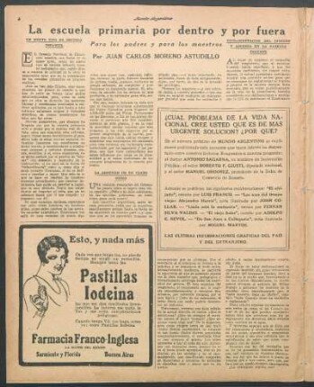 La escuela primaria por dentro y por fuera : Para los padres y para los maestros