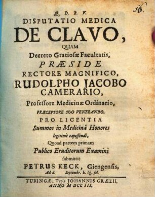 Disp. med. de clavo