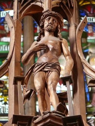 Detail Heiligblutaltar in der Stadtkirche St. Jakob, von Tilmann Riemenschneider