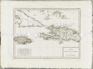 Atlas Nouveau: Carte des Isles de la Jamaique et de St. Domingue