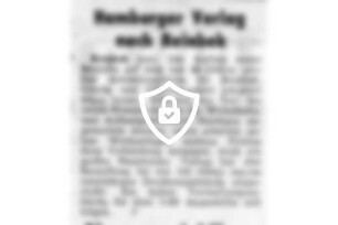 Hamburger Verlag nach Reinbek