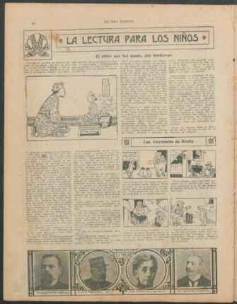 El chino que fué asado, por mentiroso