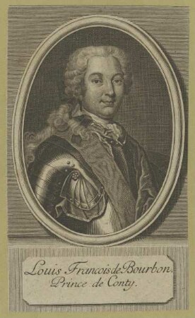 Bildnis des Louis François de Bourbon de Conty