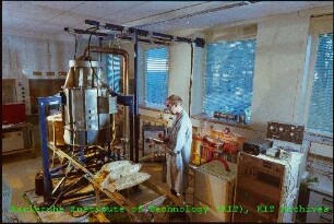 Unbekannte Versuchsanlage im Laboratorium für Isotopentechnik (LIT)
