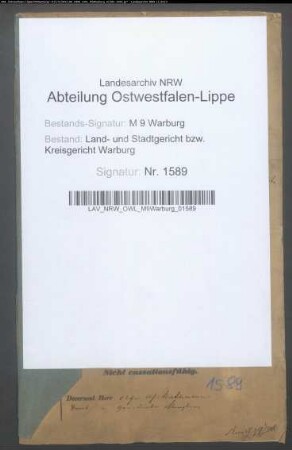 Erblasser: Koch, Theresia, geb. Schädle: