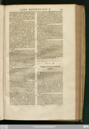Cap. X. Testimonio Patrum de Perfectione Scripturae.