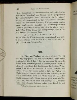 XII. [Messer mit Accumulatoren]