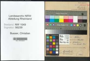 Entnazifizierung Christian Bueser , geb. 29.09.1903 (Landwirt)