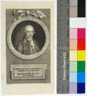 Porträt des Juristen Christian Gottlieb Gmelin